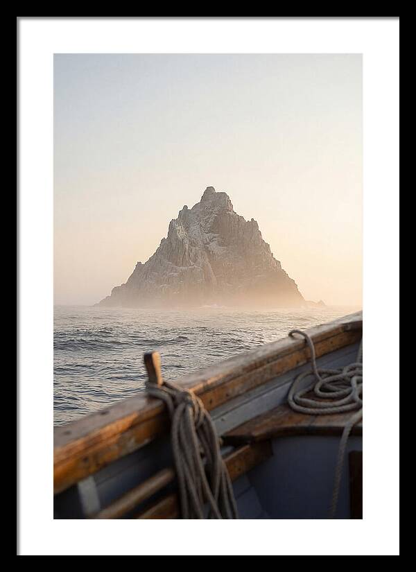 Mystical Skellig Michael Above The Waves