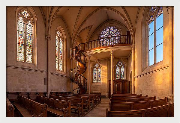 Mystical Spiral Of Loretto Chapel