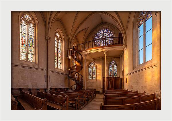 Mystical Spiral Of Loretto Chapel