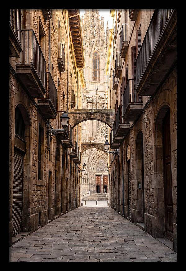 Mystical Streets Of Barcelona