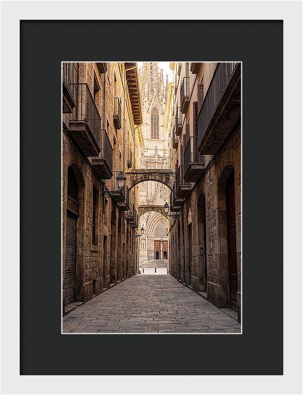 Mystical Streets Of Barcelona