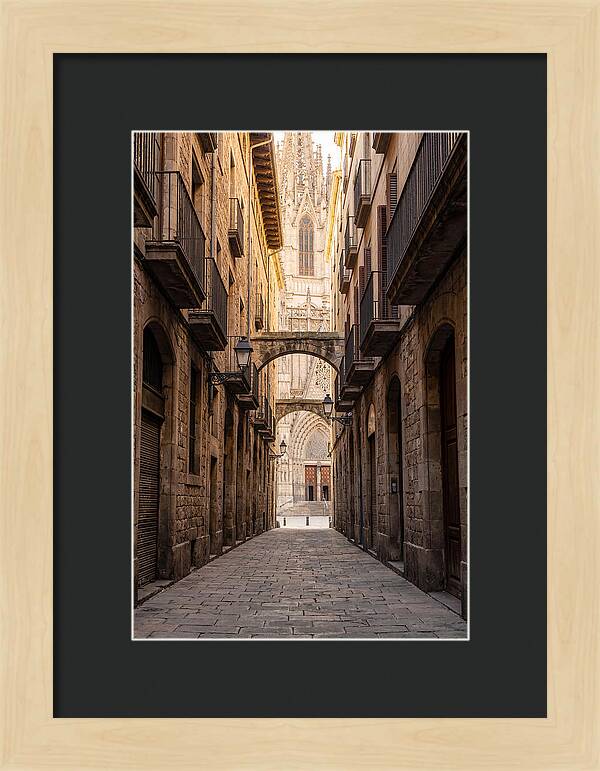Mystical Streets Of Barcelona