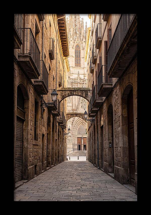 Mystical Streets Of Barcelona