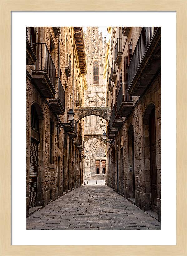 Mystical Streets Of Barcelona