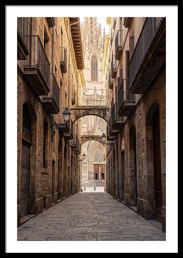 Mystical Streets Of Barcelona