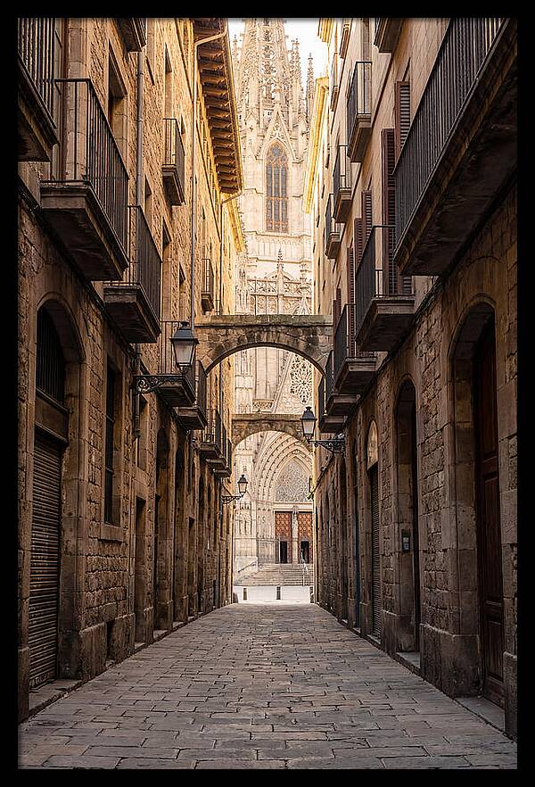 Mystical Streets Of Barcelona