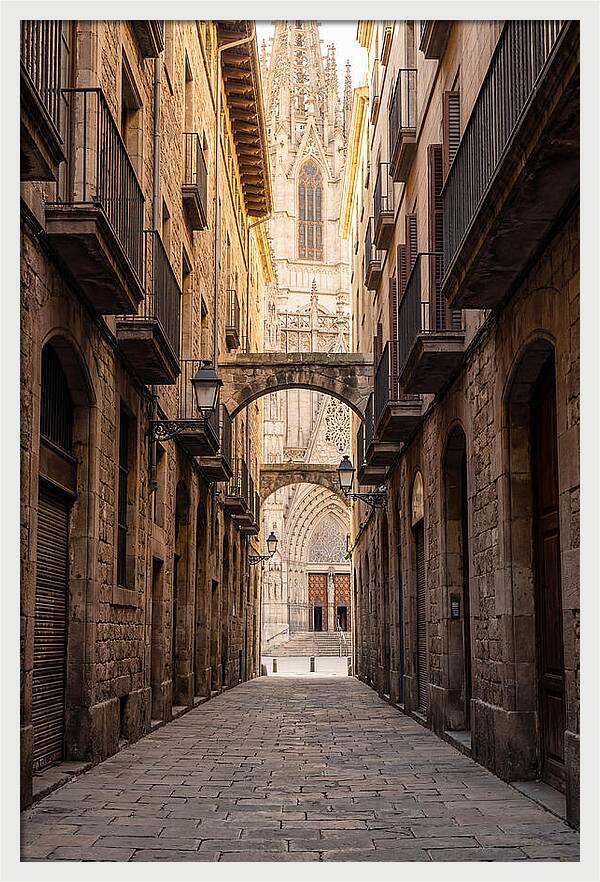 Mystical Streets Of Barcelona