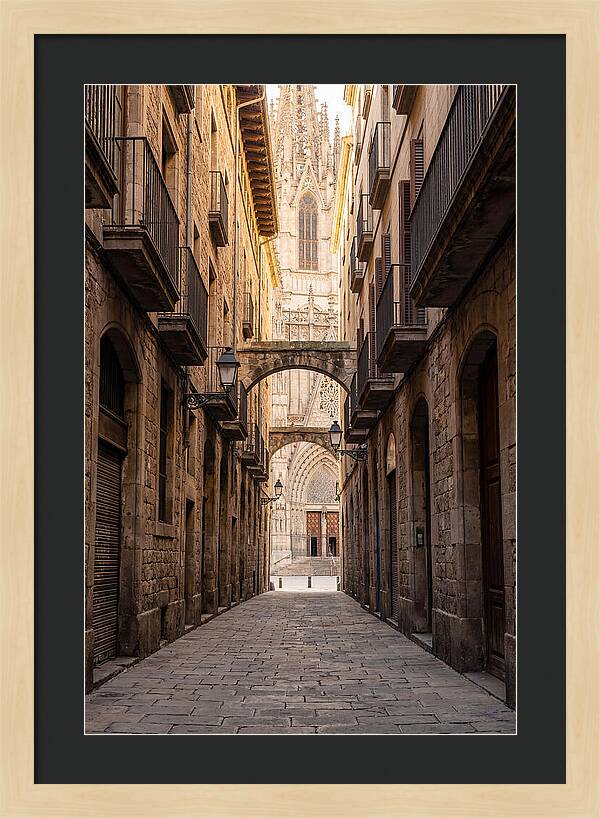 Mystical Streets Of Barcelona