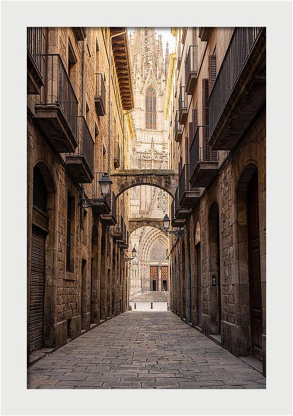 Mystical Streets Of Barcelona