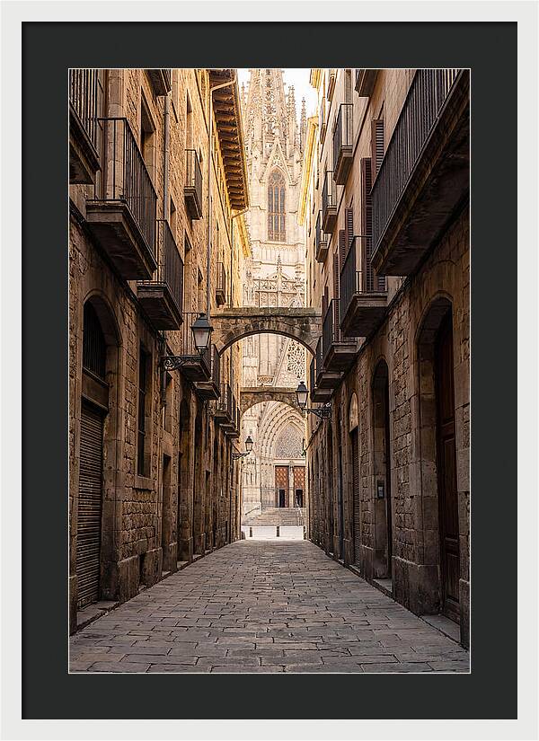 Mystical Streets Of Barcelona