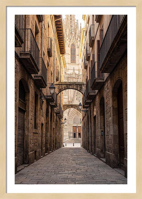 Mystical Streets Of Barcelona