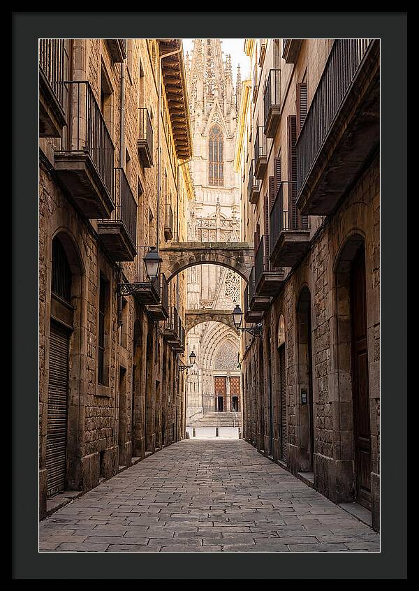 Mystical Streets Of Barcelona