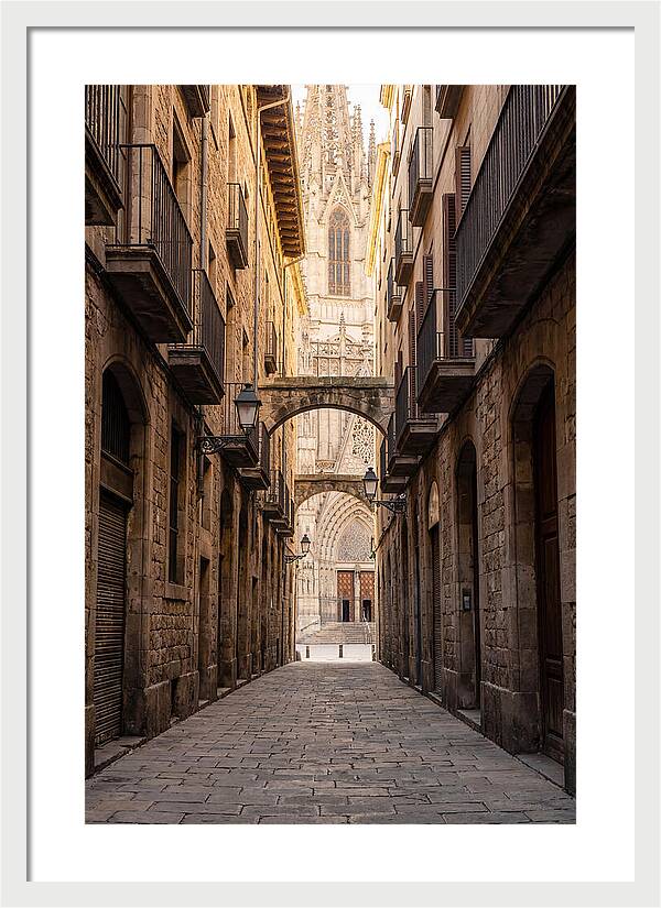 Mystical Streets Of Barcelona