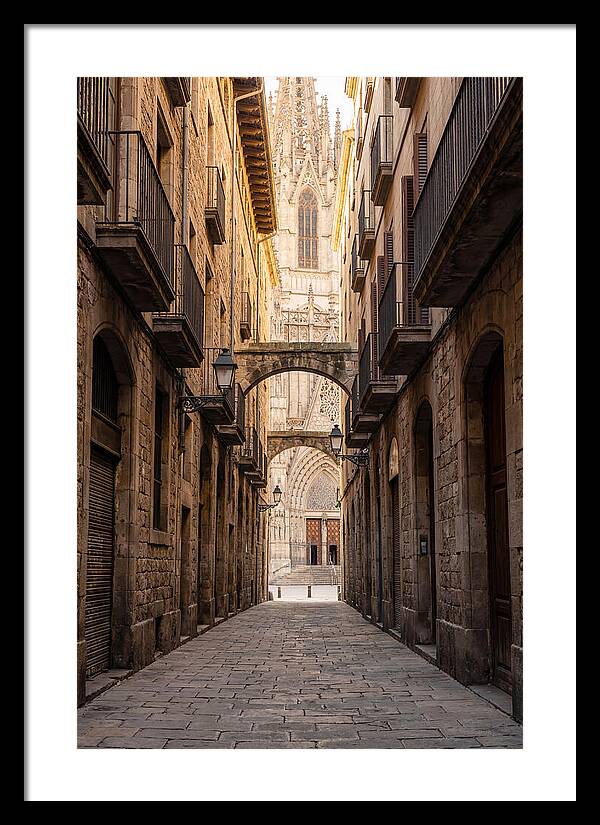 Mystical Streets Of Barcelona