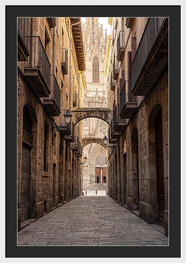 Mystical Streets Of Barcelona