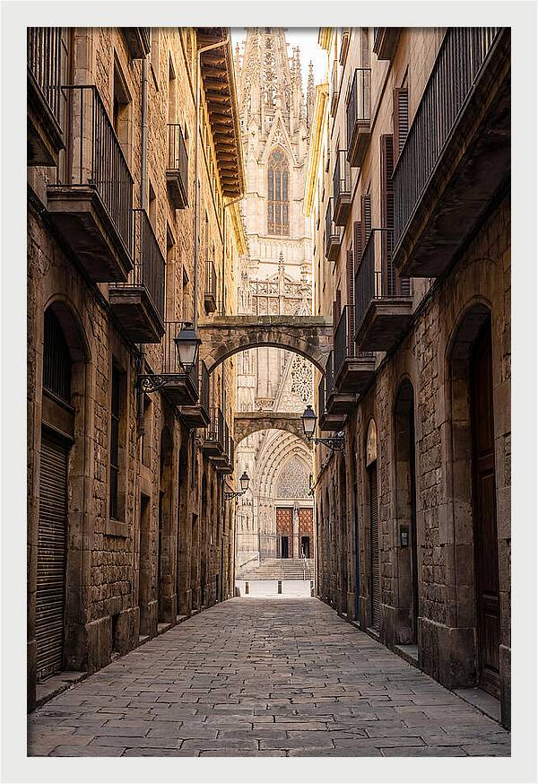 Mystical Streets Of Barcelona