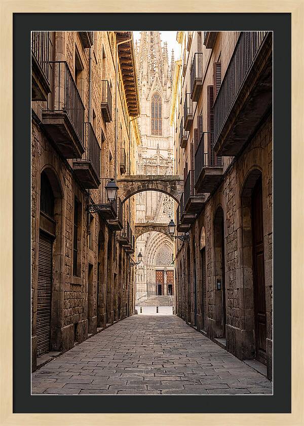 Mystical Streets Of Barcelona