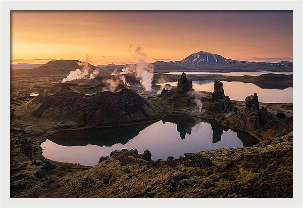 Myvatn Volcanic Landscape