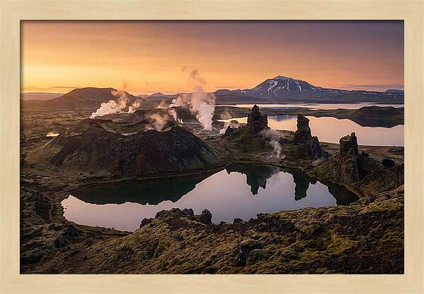 Myvatn Volcanic Landscape