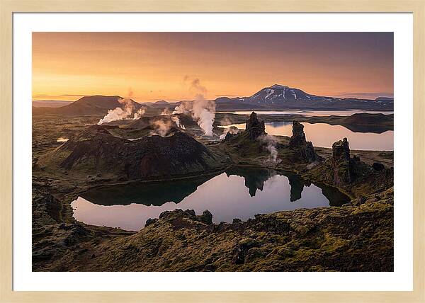 Myvatn Volcanic Landscape