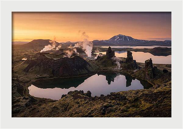 Myvatn Volcanic Landscape
