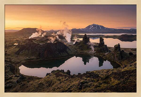 Myvatn Volcanic Landscape