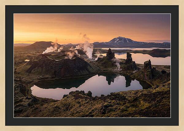 Myvatn Volcanic Landscape