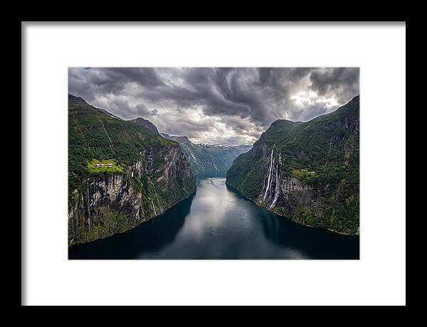 Naeroyfjord From Above