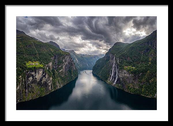 Naeroyfjord From Above