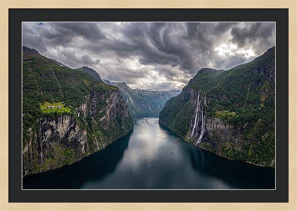 Naeroyfjord From Above