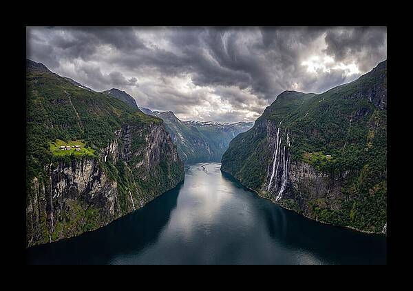 Naeroyfjord From Above