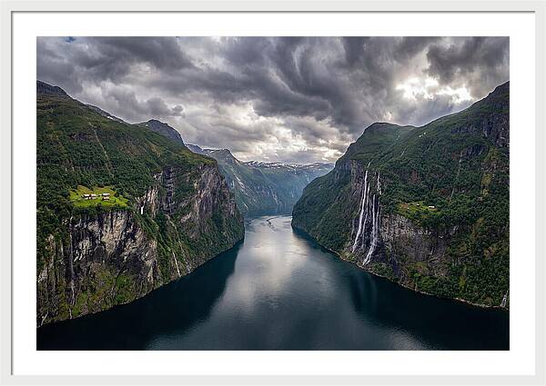 Naeroyfjord From Above