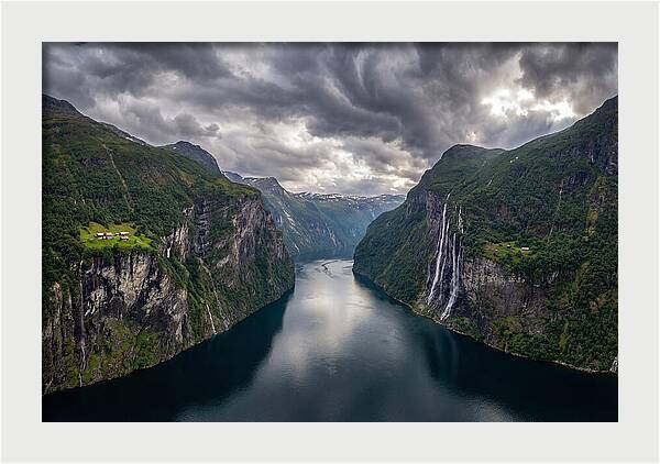 Naeroyfjord From Above