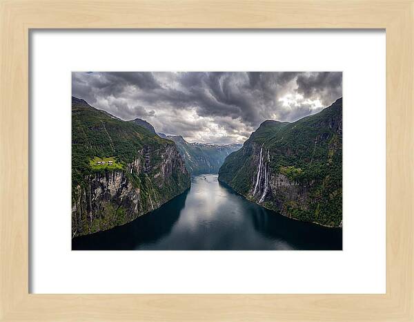 Naeroyfjord From Above