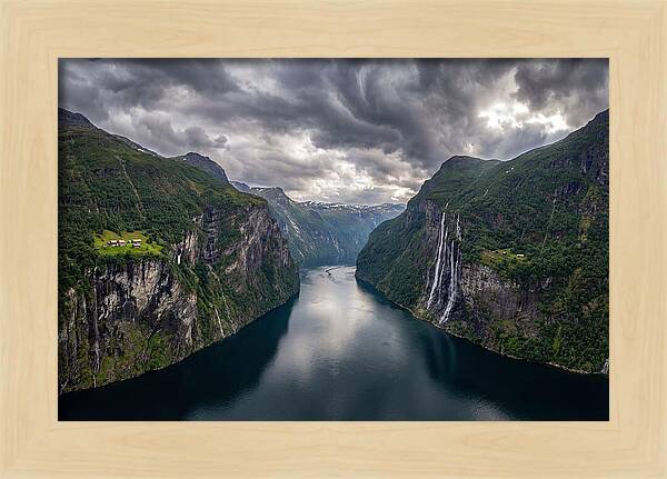 Naeroyfjord From Above
