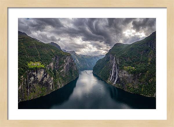 Naeroyfjord From Above