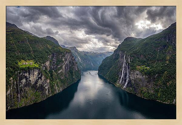 Naeroyfjord From Above