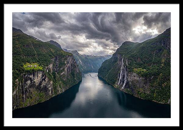 Naeroyfjord From Above