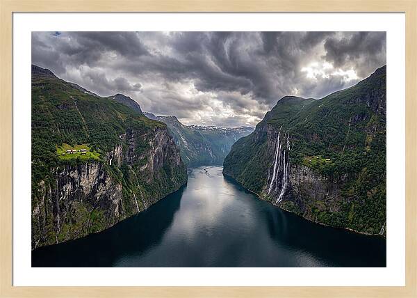 Naeroyfjord From Above