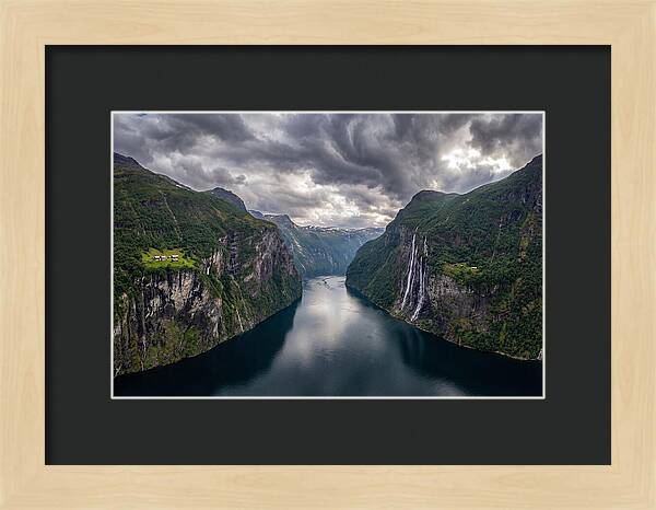 Naeroyfjord From Above