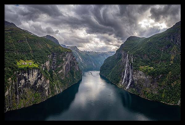 Naeroyfjord From Above