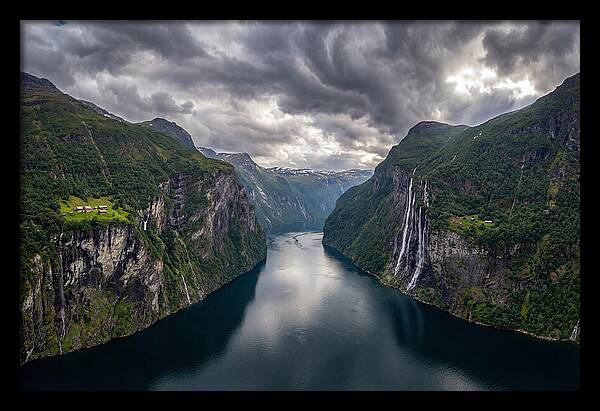Naeroyfjord From Above
