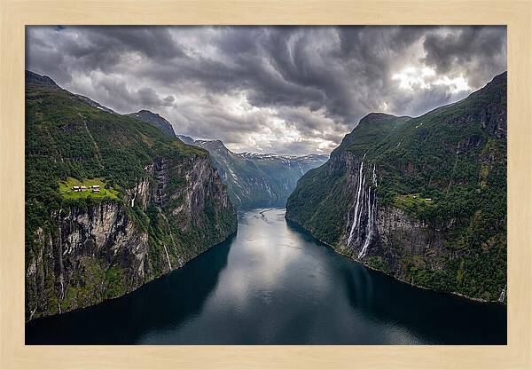 Naeroyfjord From Above