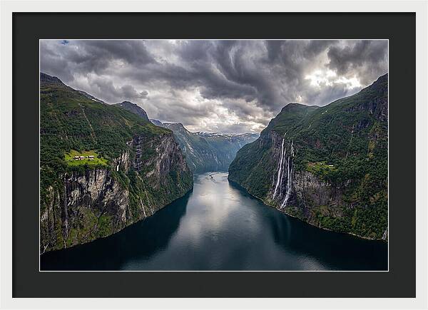 Naeroyfjord From Above