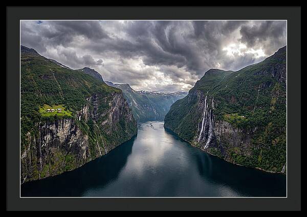 Naeroyfjord From Above