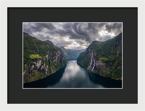 Naeroyfjord From Above