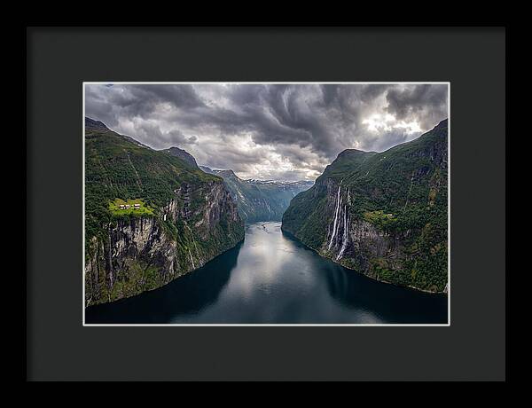 Naeroyfjord From Above