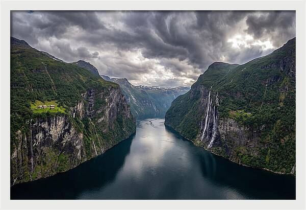 Naeroyfjord From Above