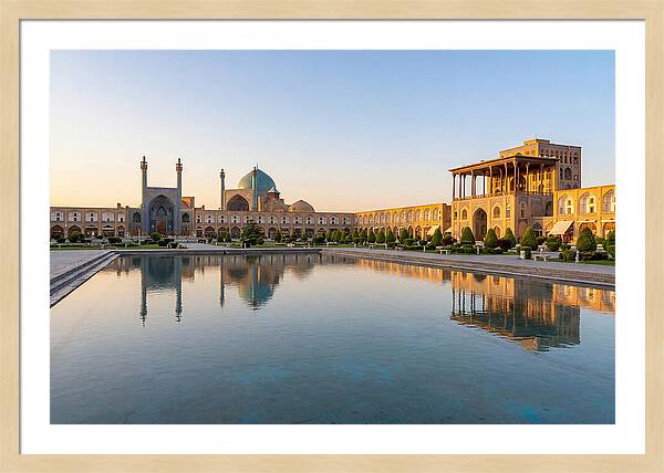 Naqsh E Jahan Square At Golden Hour