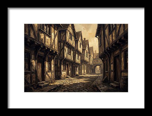 Narrow Medieval Lane